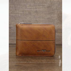 New Men Letter Graphic Small Wallet 170